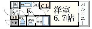 プレサンス丸の内流雅の物件間取画像